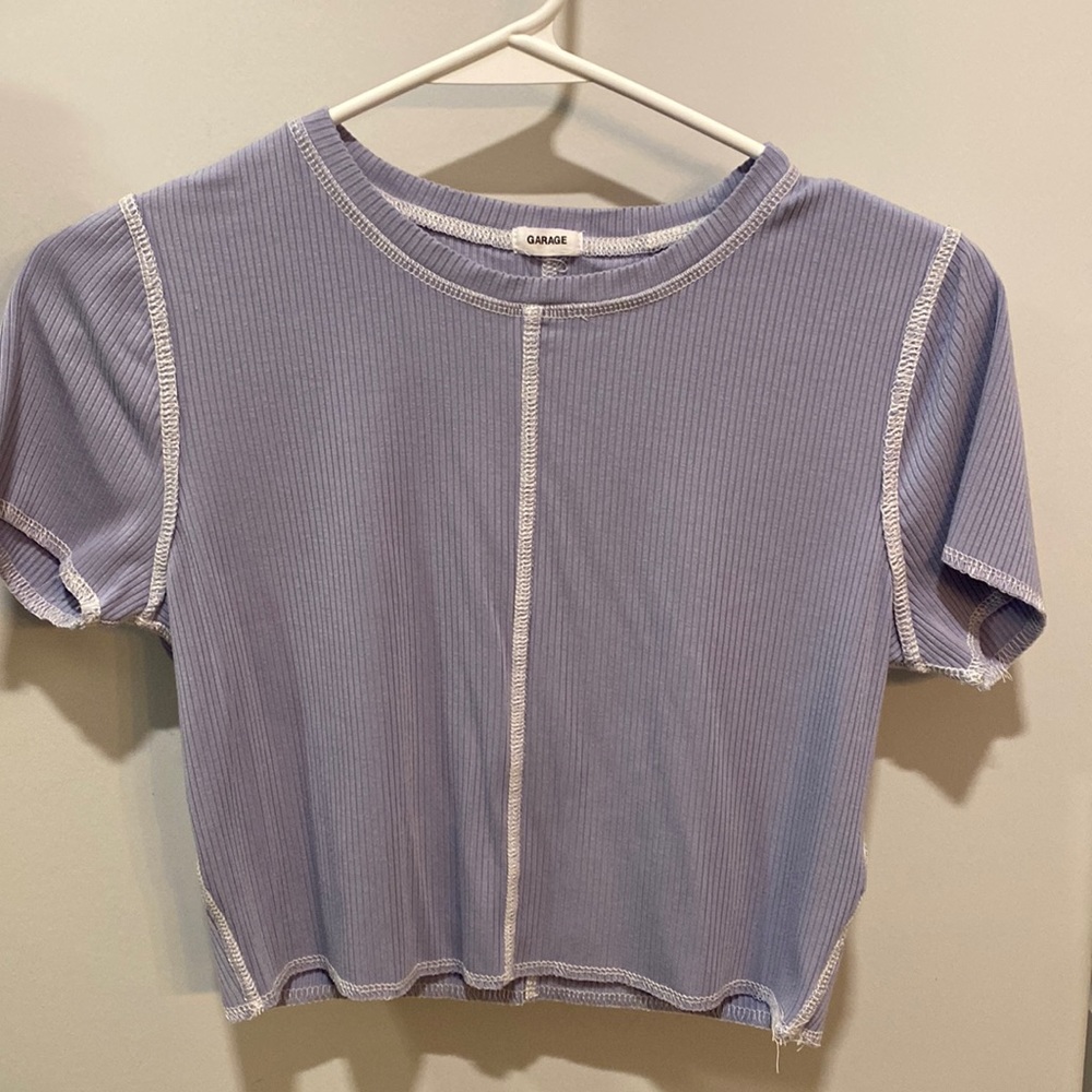 Blue garage t-shirt